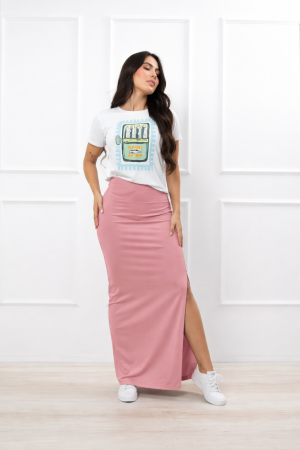 Falda Larga destellante