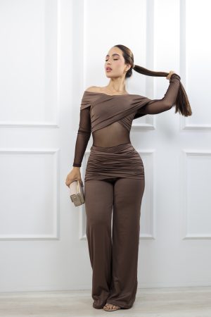 Enterizo strapless elegante